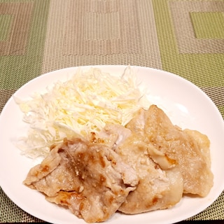 塩こうじを使って！ 冷めてもやわらか！しょうが焼き